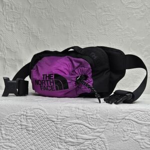 The North Face Purple Black BOZER HIP PACK Outerwear Fanny Bag Hiking Outdoor